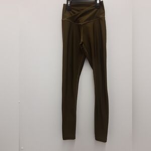 Obsession Olive Green High-Waisted Leggings. Size XS.
